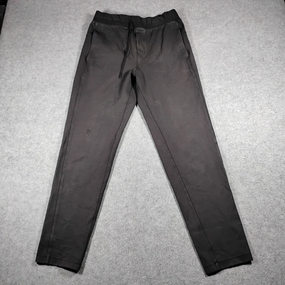 Lululemon Men's Black Warpstreme Tapered Athletic Jogger Pants Size M